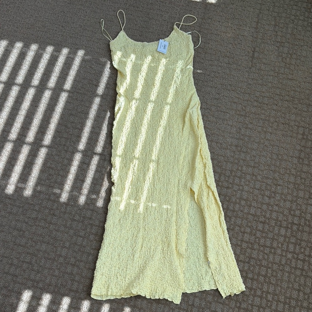 Bodycon Yellow Dress